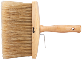 Brosse à Plafond avec Manche en Bois, Longues Soies Naturelles