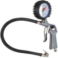Pistolet De Gonflage Pour Pneus Avec Manomètre et Raccord