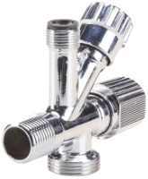 Robinet d'Angle 3 Voies Mitigeur/ Machine à Laver / D[pouce]: 3/4-3/8-1/2