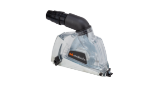 Adaptateur de Carter de Coupe à Profondeur Réglable pour Meuleuse d'Angle avec Système d'Aspiration des Poussières 125 mm