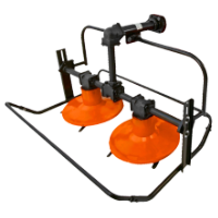 Faucheuse Rotative Double pour Motoculteur RM2000 EvoTools®.