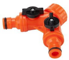 Adaptateur de Tuyau en Y avec Couvercle 2012 / D[pouce]: 3/4