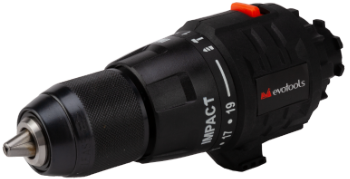 Tête avec Mandrin Autoserrant en Métal pour Perceuse-Visseuse Multifonction MT20 MAX 20V ONE EvoTools®.