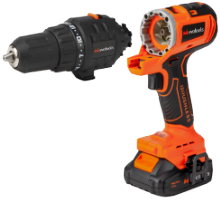 MT20 Brushless Visseuse Multifonction, 3 Têtes, 2 Batteries et Chargeur MAX 20V ONE EvoTools®