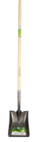 Pelle Droite Laquée avec Manche en Bois