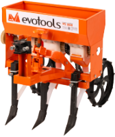 Semoir à Trois Rangées WS3000 pour Motoculteur EvoTools®.
