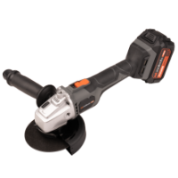 Meuleuse d’Angle Sans Balais avec Batterie 4Ah, Chargeur et 10 Disques de Découpe MAX 20V POWER EvoTools +Plus®