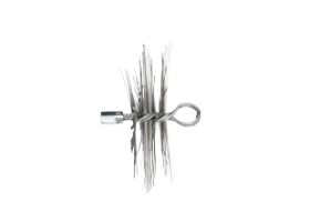 Tête de Brosse Hérisson Ronde Acier / D[mm]: 200; L[mm]: 170; SN: 4ER20C