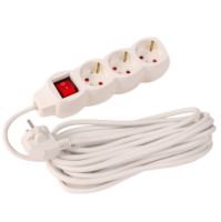 Rallonge Électrique avec Interrupteur 3 Prises (3P) EvoTools®