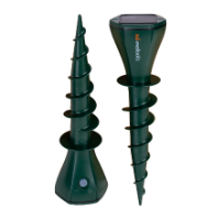 Répulsif Solaire pour Rongeurs et Serpents à Vibrations et Ultrasons EvoTools®