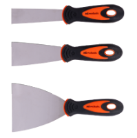 Set de 3 Spatules en Inox Manche PVC avec TPR EvoTools®