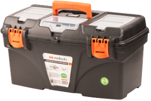 Boîte à Outils Noire avec Organisateur EvoTools®