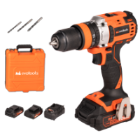 Kit Visseuse à Chocs Brushless avec 2 Batteries et Chargeur MAX 20V POWER EvoTools®.