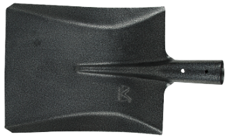 Pelle Droite, Gris Carbone