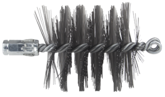 Tête de Brosse Hérisson pour Tuyaux de Poêle / D[mm]: 125; L[mm]: 110; G[mm]: 0.5; SN: 4TPM125