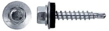 Vis Autoperceuse Zn pour Toiture avec Rondelle EPDM EvoTools®