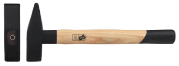 Marteau de Mécanicien Forgé avec Manche en Bois EvoTools® Professional
