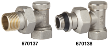 Vanne de Retour de Radiateur EvoSanitary®