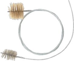 Brosse Métallique pour Cheminées et Tuyaux de Poêle