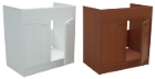 Meuble Sous-Évier de Cuisine PVC Crina