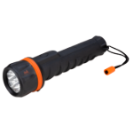 Lampe Torche LED avec Protection en Caoutchouc
