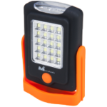 Lampe Torche Portable 23 LED avec Pied Magnétique et Crochet, 2 Modes