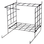 Support pour Manchons de Rouleaux de Peinture