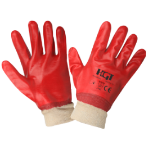 Gants en PVC avec Manchette Textile