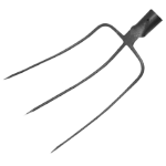 Fourche Forgée Gris Carbone