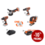 Outils ONE +Batterie 2Ah+Chargeur Promo 8+2+2