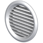 Grille de Ventilation Ronde avec Moustiquaire EvoSanitary®