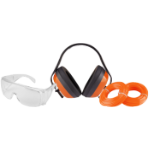 Kit Débroussailleuse 1 / Lunettes, Protection Auditive, 2 Bobines Fil en Nylon