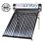 Système de Panneau Solaire Pressurisé avec Tubes Heat Pipe SPP-470-H58/1800-18 C INOX S