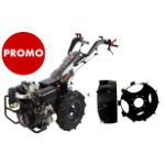 Pack Motoculteur Diesel 10 ch avec Roues Métalliques MTD370 Kama EvoTools +Plus®