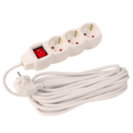 Rallonge Électrique avec Interrupteur 3 Prises (3P) EvoTools®