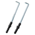 Vis type L avec Chevilles (2 pcs) EvoSanitary®