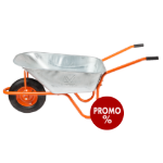 Pack Promo Brouette Type A85 avec Roue Pneumatique et Jante Métallique