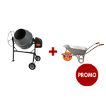 Bétonnière EvoTools +Plus® + Brouette PROMO 1+1