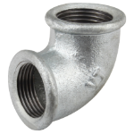 Coude Galvanisé F-F 90