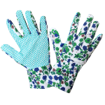 Gants de Jardin à Pois Verts