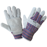 Gants en Cuir et Toile