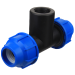 Té PEHD Filetage Femelle Italie