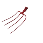Fourche Forgée Rouge