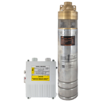 Pompe submersible centrifuge 4" avec panneau de commande EvoSanitary®