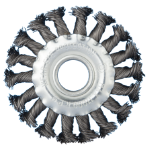 Brosse Circulaire à Fils Torsadés pour Meuleuse d'Angle