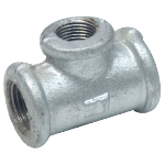 Té Réducteur Galvanisé 130